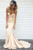 Mermaid/Trumpet Court Train Sweetheart Strapless Sleeveless Mid Back Evening/Prom Dress P46