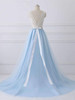 Elegant V Neck Lace Sleeveless Floor Length With Beading Wedding Dress W434