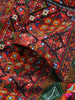 Vintage Boho Floral Printed Long Sleeves Hoodie Quilted Coat