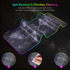 Premium XL Extended LED Mouse Pad - World Map