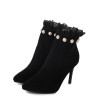 Women Autumn Suede Pointed Stiletto Boots