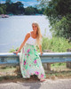 Boho Floral Summer Chiffon Beach Skirts