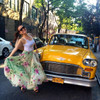 Boho Floral Summer Chiffon Beach Skirts