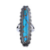 Vintage Look  Personality Green Oval  Ring