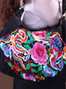 Vintage Canvas Ethnic Style Floral Embroidery Shoulder Bag