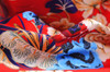 2018 New Arrival V-neck flared sleeve print dress holiday Bohemia dress