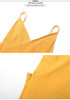 Sexy Spaghetti Strap V Neck Backless Solid Color Beach Dress