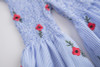 Off Shoulder Flower Embroidered New Casual Mini Dress