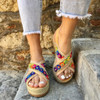 Casual Open Toe Flat Flexible Flip Flop High Heels Sandals
