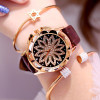 Luxury Shining Rotation Rhinestone Crystal Bracelet Wristwatch