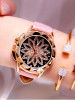 Luxury Shining Rotation Rhinestone Crystal Bracelet Wristwatch