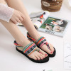 Bohemian Wrapped Flip-Flops Flat-bottomed Slippers Non-slip Beach Shoes