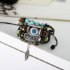 Evil Eyes Vintage Multi-Layer Leather Bracelet