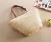 Casual Summer Beach Flower Ribbon Handle Straw Bags Shoulder Bags