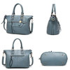 Women Genuine Leather Stylish Zipper Handbag Shoulder Bags Crossbody Bags