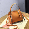 Stylish PU Leather Small Square Shoulder Bag Multi-pockets Crossbody Bag For Women