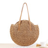 Summer Beach Round Straw Shoulder Bag