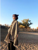 Pocket Tassel Women Autumn Plaid Scarf Shawl