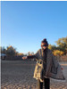 Pocket Tassel Women Autumn Plaid Scarf Shawl