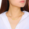 Personalized Name Necklace Custom Made Any Name Font Stainless Steel Metal Women Jewelry