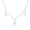 Personalized Name Necklace Custom Made Any Name Font Stainless Steel Metal Women Jewelry