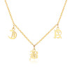 Personalized Name Necklace Custom Made Any Name Font Stainless Steel Metal Women Jewelry
