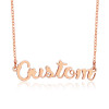 Personalized Name Necklace Custom Made Any Name Font Stainless Steel Metal Women Jewelry