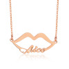 Personalized Name Necklace Custom Made Any Name Font Stainless Steel Metal Women Jewelry