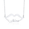 Personalized Name Necklace Custom Made Any Name Font Stainless Steel Metal Women Jewelry