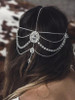 Headwear Jewelry Exaggerated National Style Yoga Accessories Water Drop Gem Tassel Jewelry