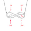 Personalized Stainless Steel Infinity Name Necklace