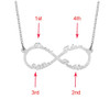 Personalized Stainless Steel Infinity Name Necklace