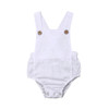 New 2020 Infant Newborn Baby Boys Girls Romper Summer Cotton Sleeveless One-pieces Suspender Jumpsuits Cotton Clothes Outfits