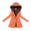 Women Parka Fashion Autumn Winter Warm Jackets Women Fur Collar Coats Long Parkas Hoodies Office