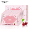 Cherry Collagen Lip Mask Moisturizing Anti Aging Anti Winkles Deep Hydrating  10PCS