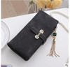 Nubuck Leather Women Wallets Female Fashion Zipper Small Wallet Women Short Coin Purse Holders Retro