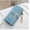 Nubuck Leather Women Wallets Female Fashion Zipper Small Wallet Women Short Coin Purse Holders Retro