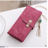 Nubuck Leather Women Wallets Female Fashion Zipper Small Wallet Women Short Coin Purse Holders Retro