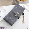 Nubuck Leather Women Wallets Female Fashion Zipper Small Wallet Women Short Coin Purse Holders Retro