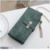 Nubuck Leather Women Wallets Female Fashion Zipper Small Wallet Women Short Coin Purse Holders Retro