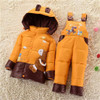 NEW 2015 winter children clothing sets duck down jacket sets pants-jacket hooded baby girls winter NEW 2015 winter children clothing sets duck down jacket sets pants-jacket hooded baby girls winter