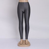 Hot Selling 2018 Plus Size Fluorescent Color Women Leggings Elastic Leggings Multicolor Shiny Glossy