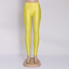 Hot Selling 2018 Plus Size Fluorescent Color Women Leggings Elastic Leggings Multicolor Shiny Glossy
