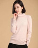Autumn winter cashmere sweater female pullover high collar  turtleneck sweater women solid
