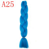 24inch Ombre Synthetic Crochet Hair Extensions Braids