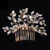 Wedding Headdress Floral Elegant Hair Pearl Hairpin Hair Accessories for Bride Crystal Crown Wedding Headdress Floral Elegant Hair Pearl Hairpin Hair Accessories for Bride Crystal Crown