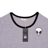 VenusFox Printed Aliens crop top Short Sleeve Round-Neck T-shirts Tops Summer