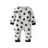 2017 Hot selling Fashion Baby Boy Girl Clothes Newborn Toddler Long-sleeved Dot jumpsuit Infant