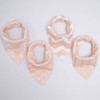 Muslin life 20 styles 4pcs/lot bibs burp cloth print Arrow wave triangle baby bibs cotton bandana