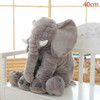 BOOKFONG 1PC 40/60cm Infant Soft Appease Elephant Playmate Calm Doll Baby Appease Toys Elephant BOOKFONG 1PC 40/60cm Infant Soft Appease Elephant Playmate Calm Doll Baby Appease Toys Elephant